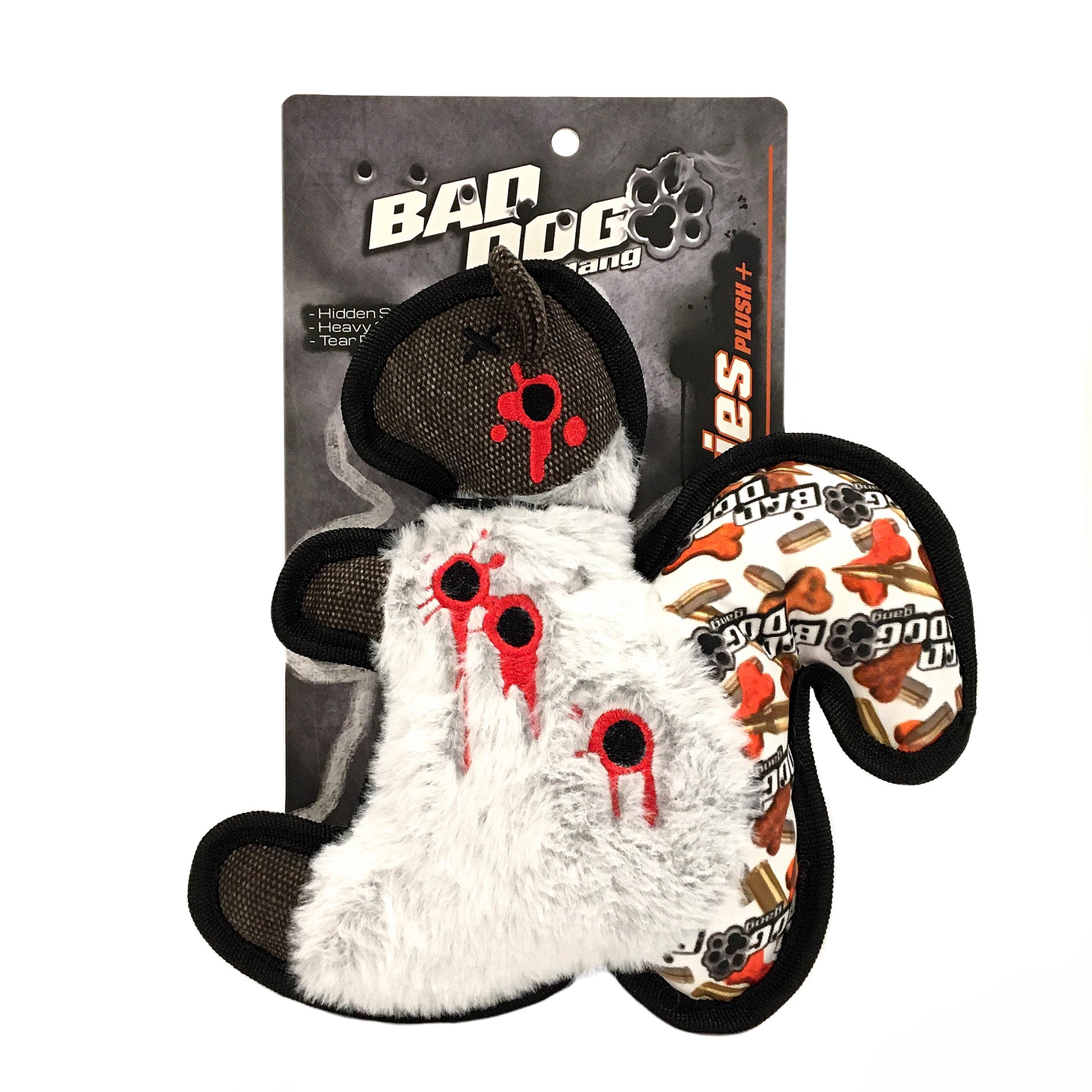 Squirrel + Dog + Toy - Overkill Series - Squirrel Plush+